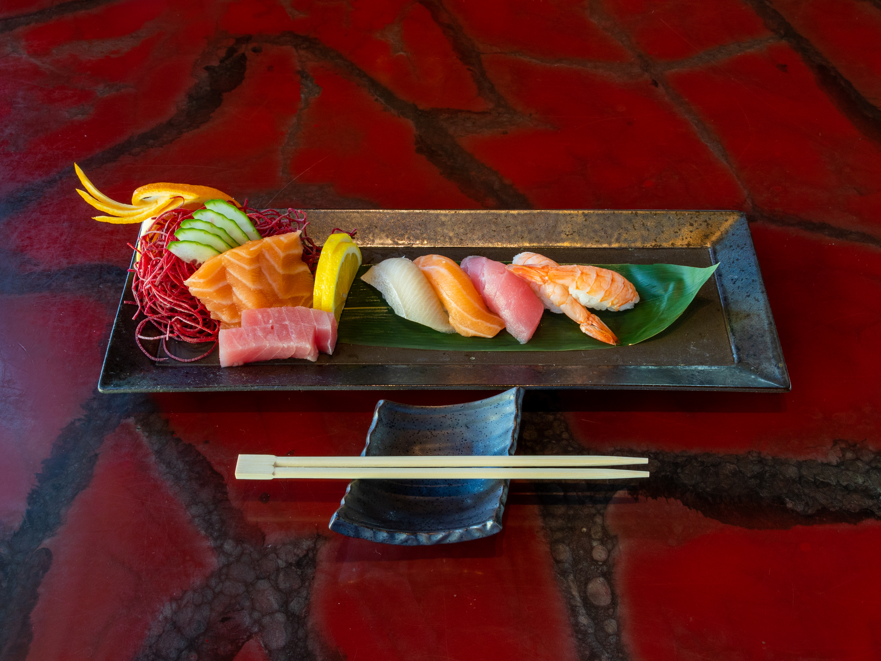 Order Yume C Platter food online from Yume Sushi & Grill store, Scottsdale on bringmethat.com