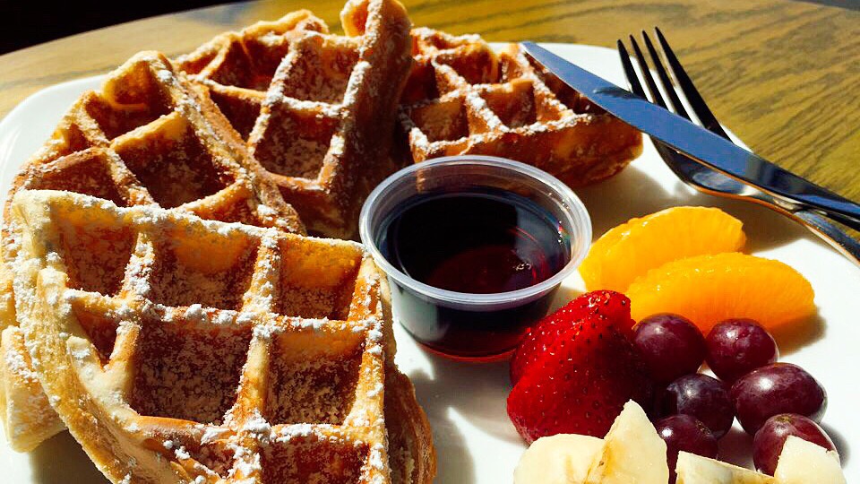 Order Breakfast Waffle food online from All About Cha store, Edmond on bringmethat.com