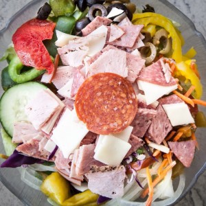 Order Antipasto Salad food online from Uncle Sams store, Peoria on bringmethat.com