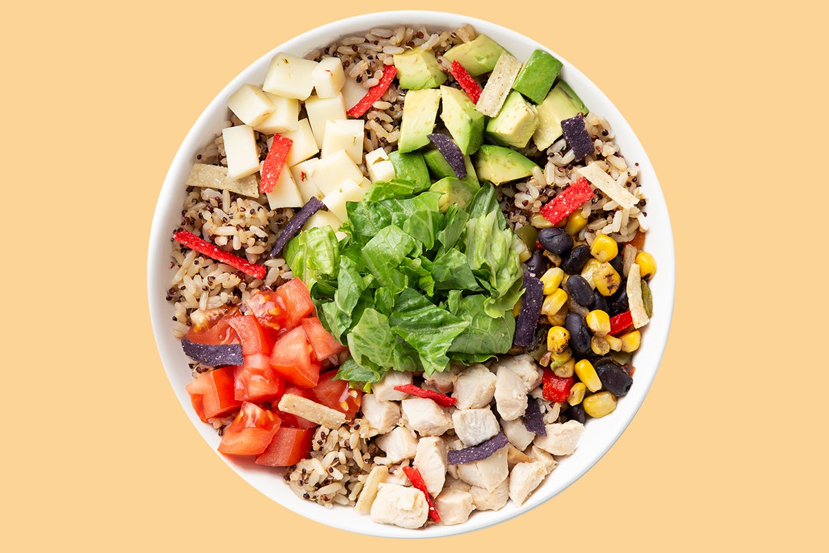 Order Southwest Chipotle Ranch Warm Grain Bowl food online from Saladworks store, Galloway on bringmethat.com