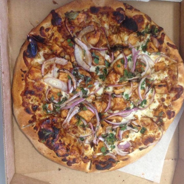 Order BBQ Chicken Pizza food online from Aliacci Pizza & Pasta store, Lakewood on bringmethat.com