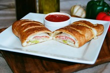 Order Small All The Way Stromboli food online from Creno's Pizza store, Newark on bringmethat.com