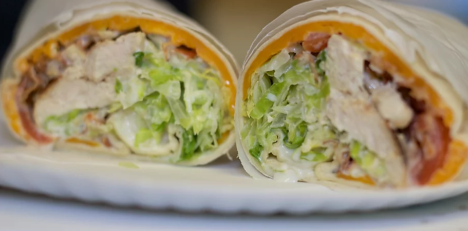 Order Grilled Chicken Bacon Ranch Wrap food online from Deniro's Pizzeria store, Depew on bringmethat.com