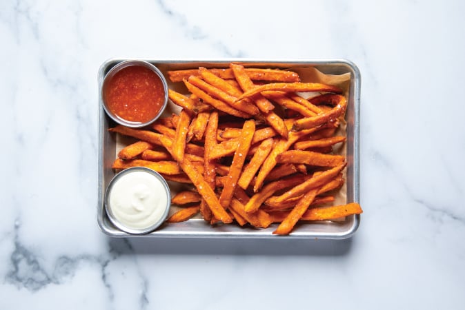Order Fries Sweet Potato food online from Pacific Catch store, Santa Clara on bringmethat.com