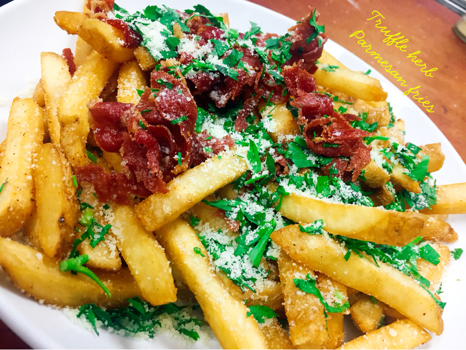 Order Truffle Herb Fries food online from Shakers Bar and Grill store, Wixom on bringmethat.com