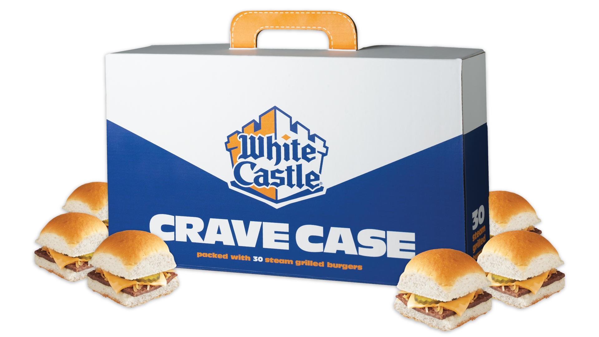 Order 1/2 & 1/2 Crave Case® food online from White Castle store, Las Vegas on bringmethat.com