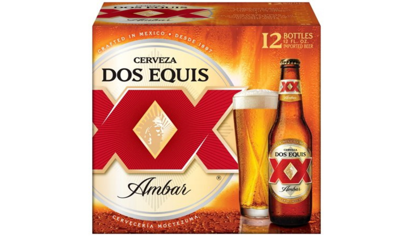 Order Dos Equis Amber Lager 12 Pack 12 oz Bottles food online from House Of Cigar & Liquor store, Redondo Beach on bringmethat.com