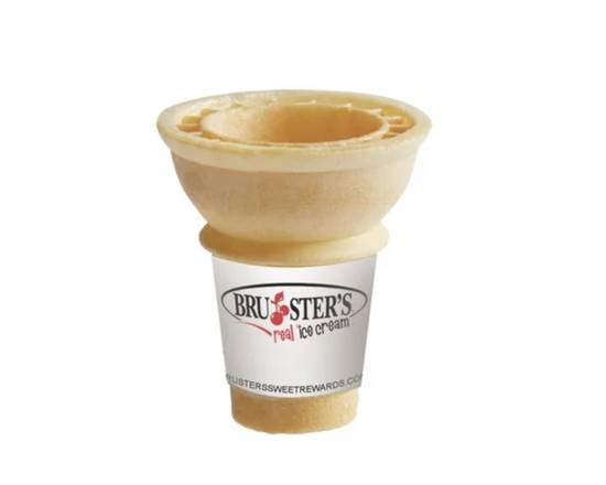 Order Extra Cake Cone food online from Bruster Real Ice Cream store, Atlanta on bringmethat.com