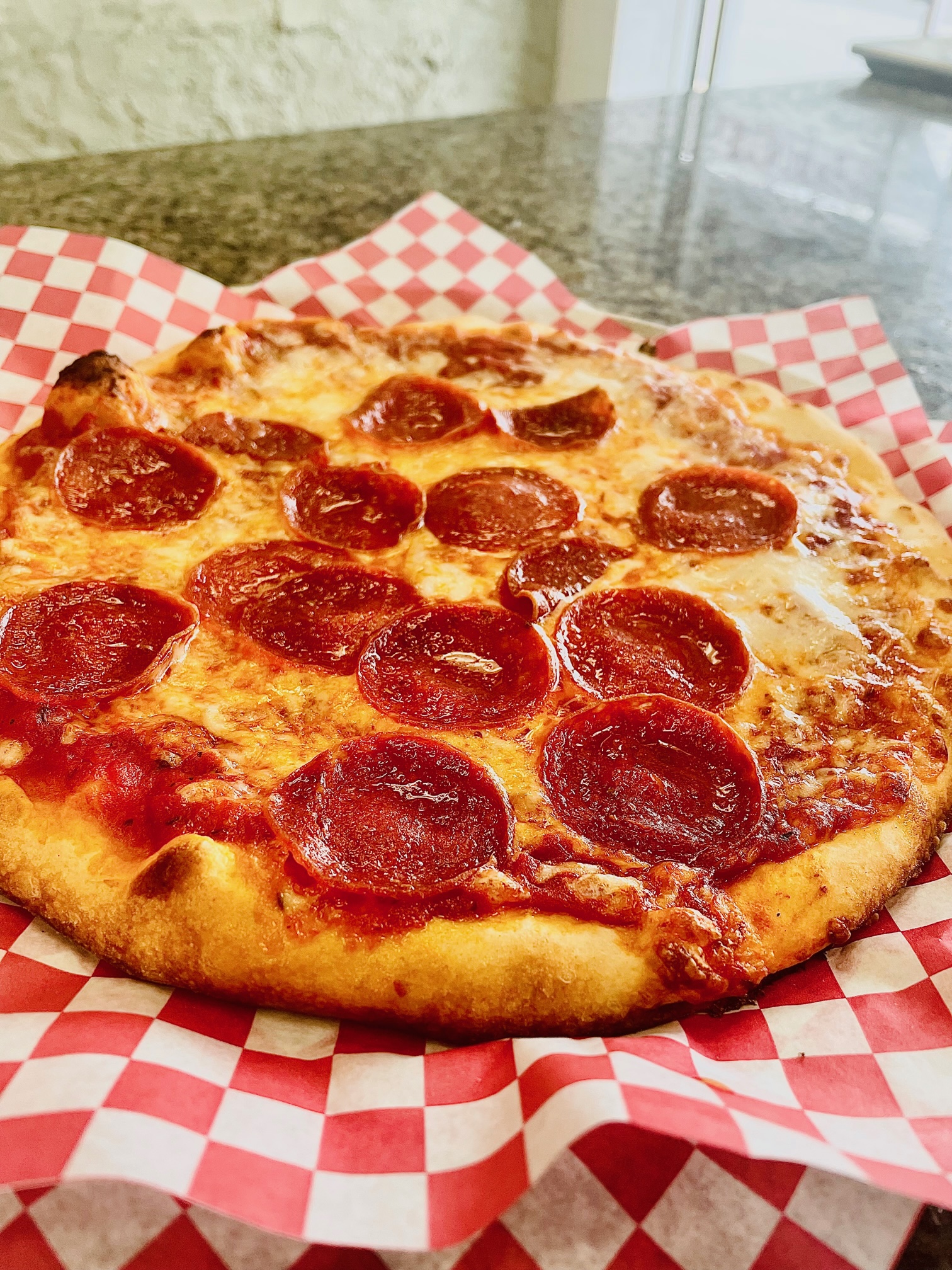 Order Pepperoni Pizza food online from Station Pizza store, Philadelphia on bringmethat.com