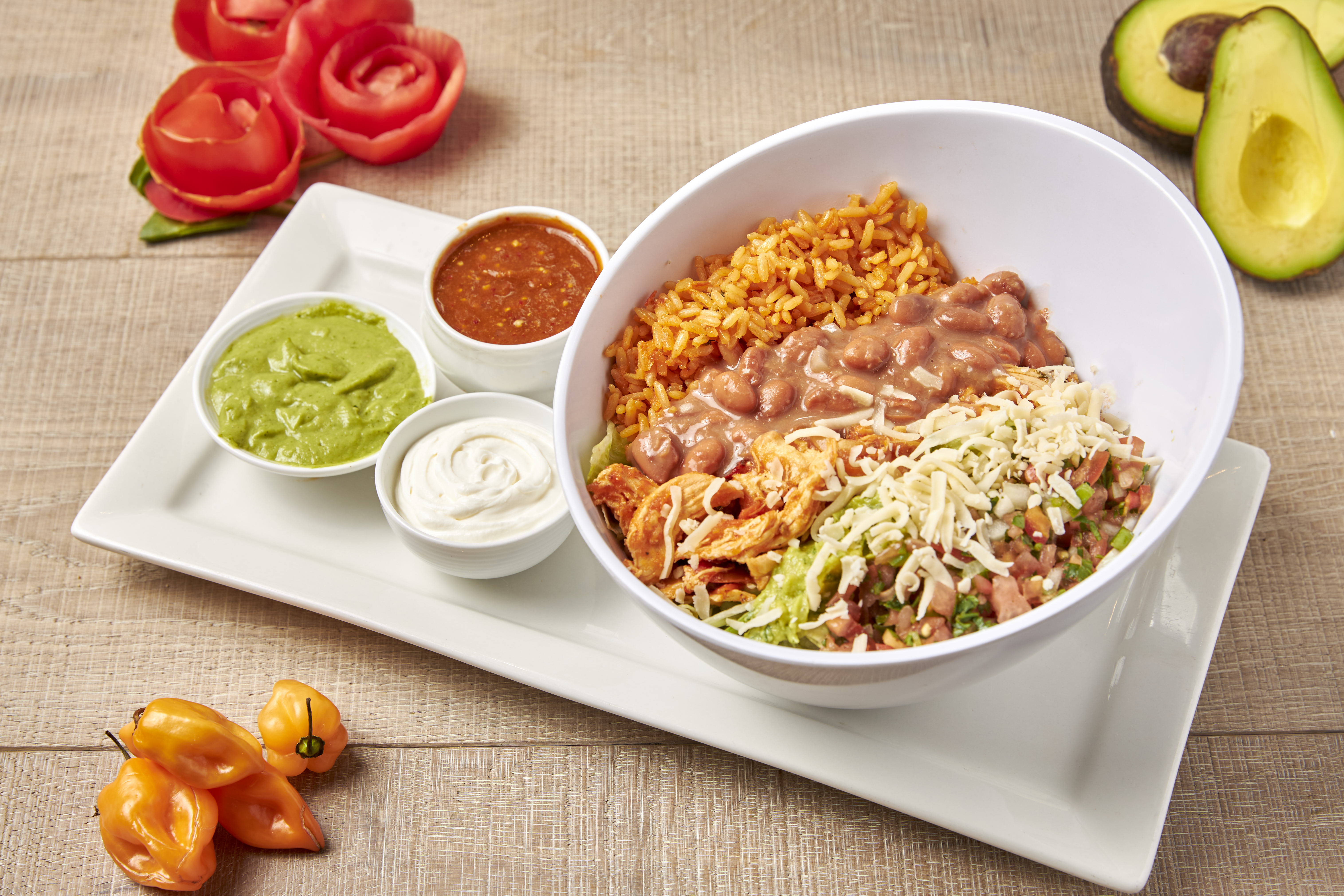 Order Tangy Chicken Tinga Bowl food online from Market Creations store, Chicago on bringmethat.com