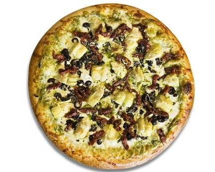 Order 10" Hollywood Pizza (Vegetarian) food online from Pizza California store, San Jose on bringmethat.com