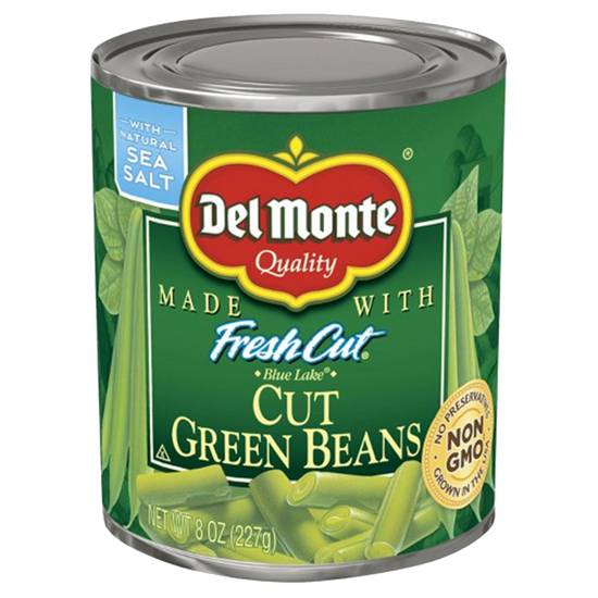 Order Del Monte Fresh Cut Blue Lake Green Beans 8oz food online from Everyday Needs by Gopuff store, Omaha on bringmethat.com