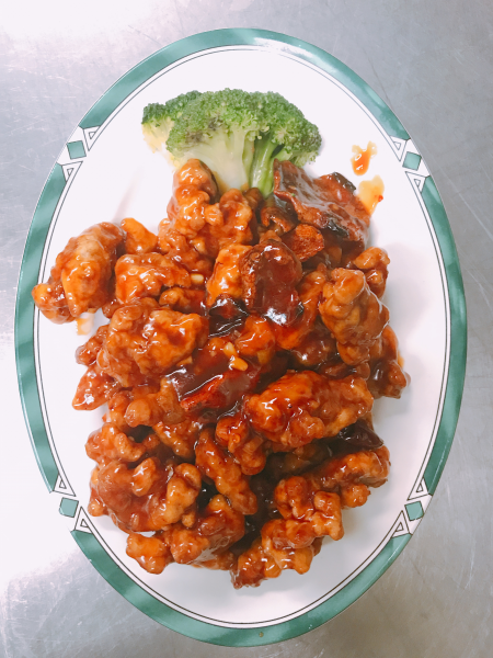 Order C19. Orange Chicken food online from China Dragon store, Pflugerville on bringmethat.com