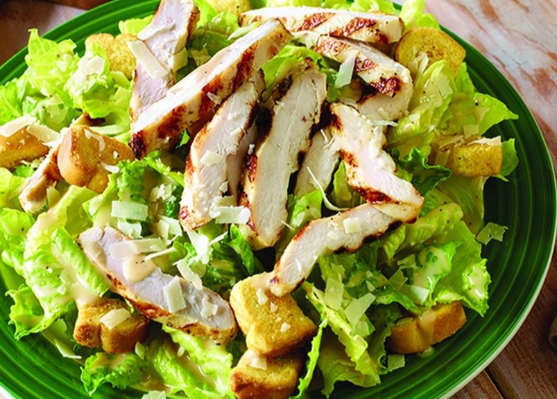 Order Grilled Chicken Caesar Salad food online from Janik's Cafe store, Chicago on bringmethat.com