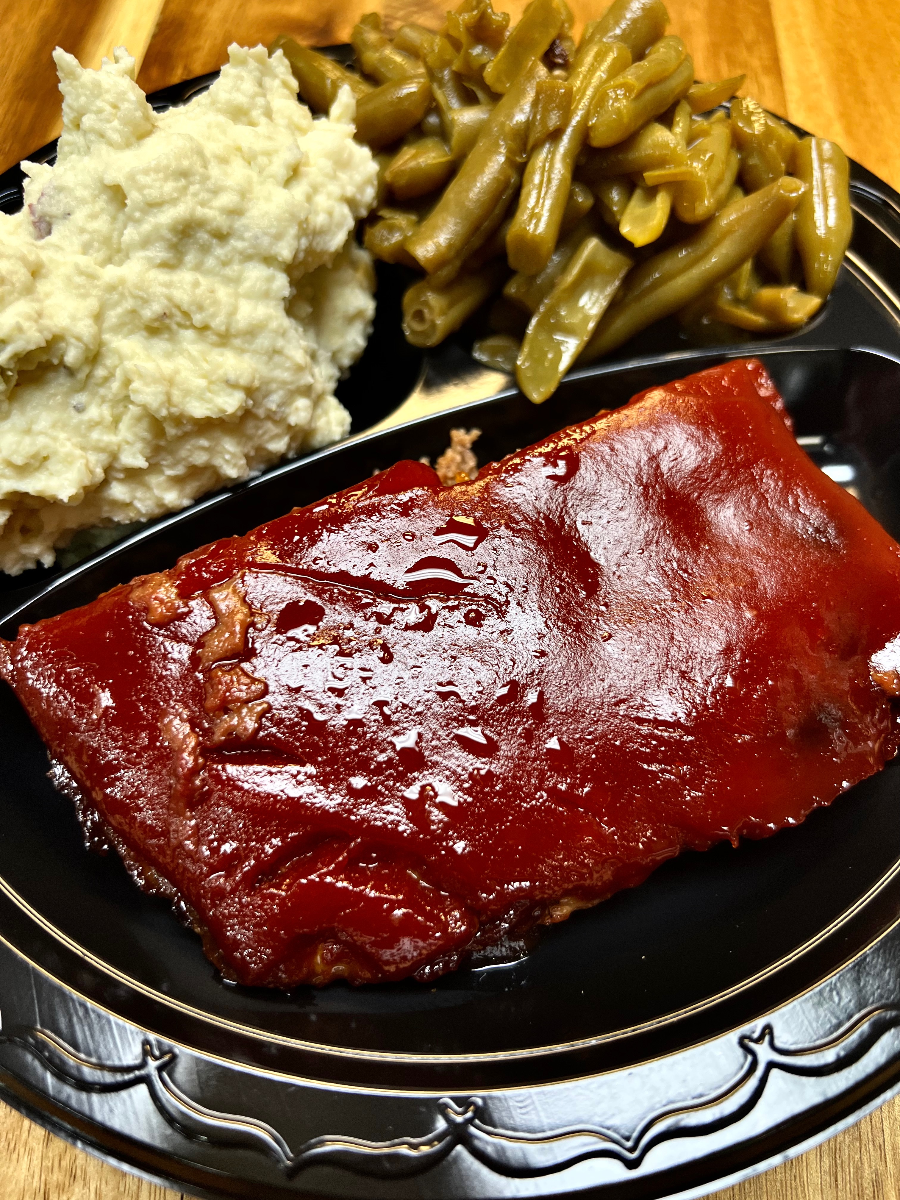Order Meatloaf food online from BBQ Joes Country Cooking & Catering store, High Point on bringmethat.com