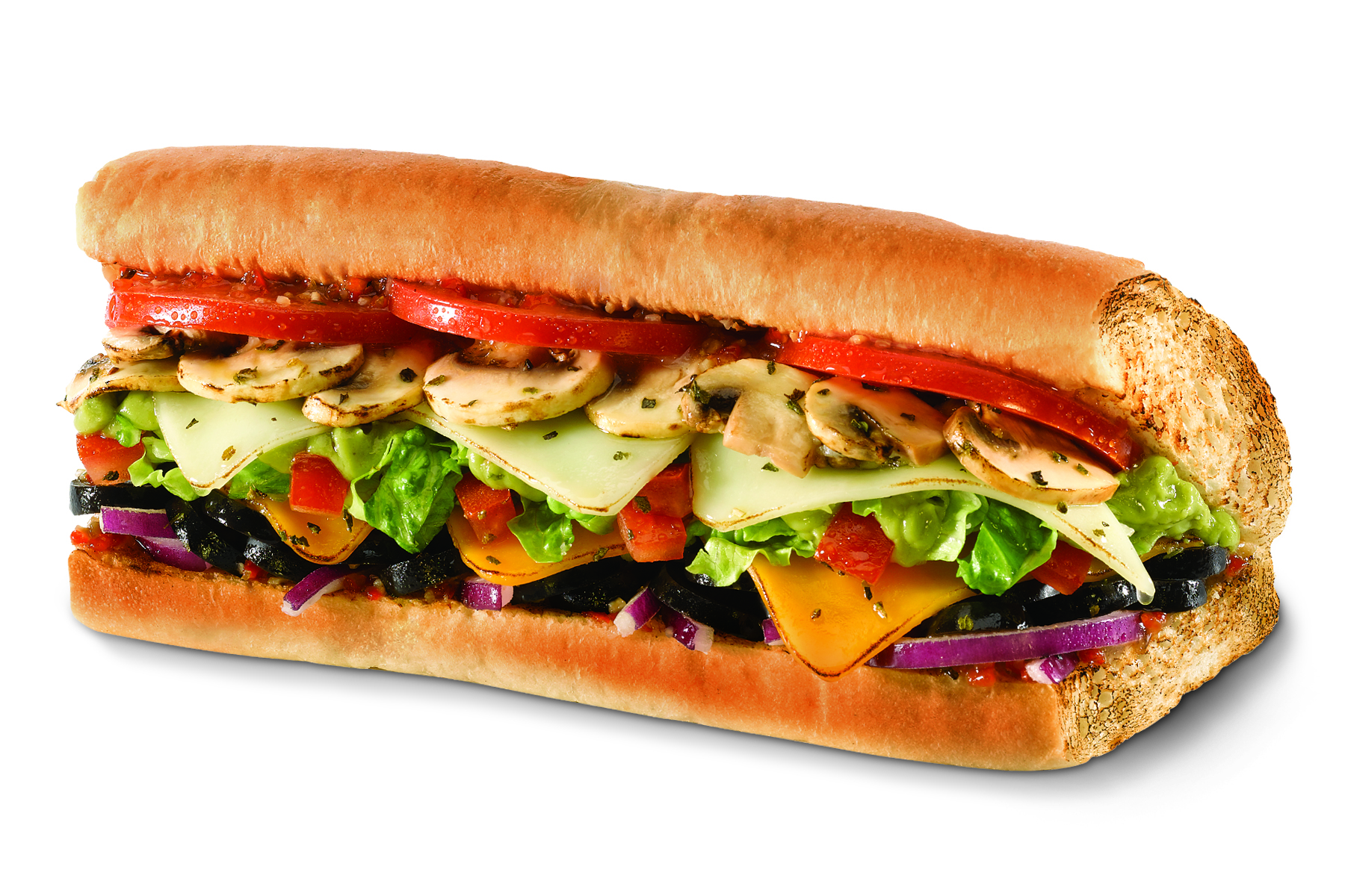 Order Veggie Guacamole Sub food online from Quiznos store, Dupont on bringmethat.com