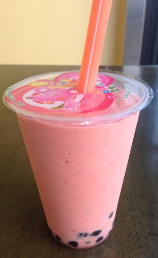 Order Starwberry Milk Tea food online from Wei Mei Asian Diner store, Charleston on bringmethat.com