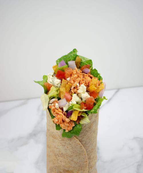 Order Buffalo Chicken Wrap food online from The Salad Station - Covington store, Covington on bringmethat.com