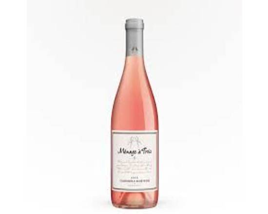Order MenageA Trois Rosé 750 ml 13.5% food online from Starway Liquor store, Bell Gardens on bringmethat.com