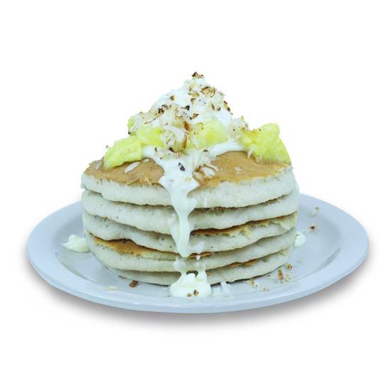 Order Pina Colada - Full (5 Pancakes) food online from We Pancakes store, Midwest City on bringmethat.com