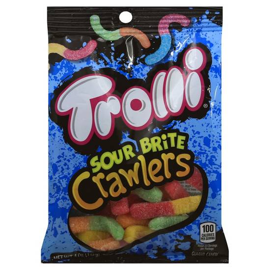 Order Trolli · Sour Brite Crawlers Gummi Candy (4 oz) food online from Mesa Liquor store, Mesa on bringmethat.com