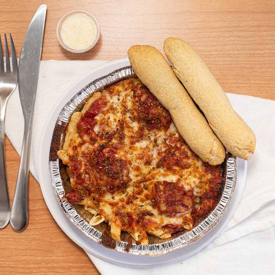 Order Baked Mostaccioli food online from Pisa Pizza store, Countryside on bringmethat.com
