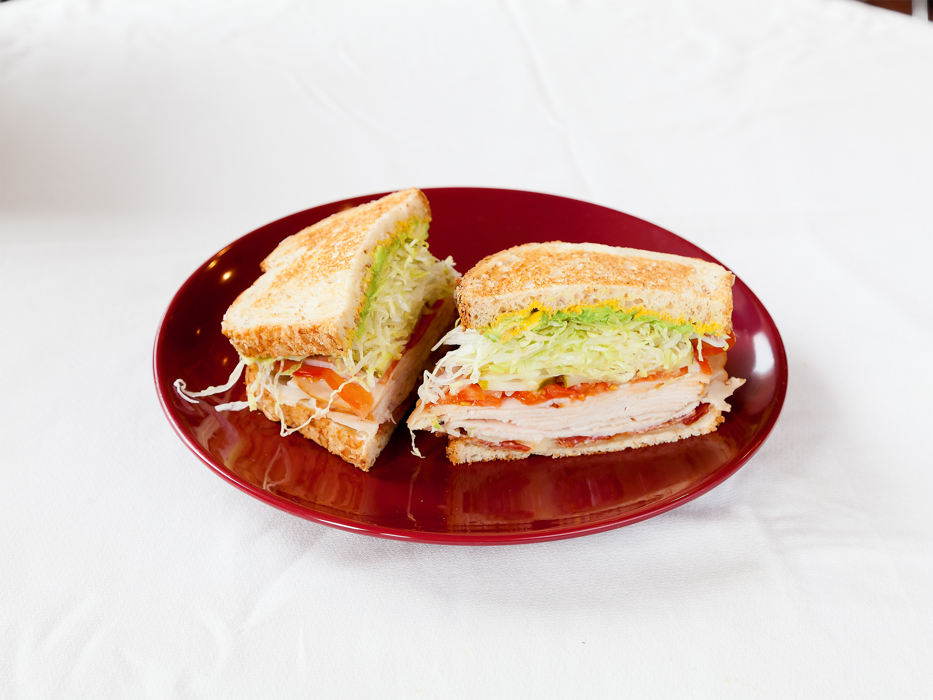 Order Hot Turkey Bacon Sandwich food online from Rossi Cafe & Deli store, Concord on bringmethat.com