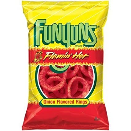 Order Lay's Hot Funyuns  (2.13 oz) food online from Checkout Food Stores #69 store, Spring on bringmethat.com