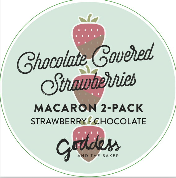 Order 2pk Chocolate Strawberry food online from Goddess And The Baker store, Chicago on bringmethat.com