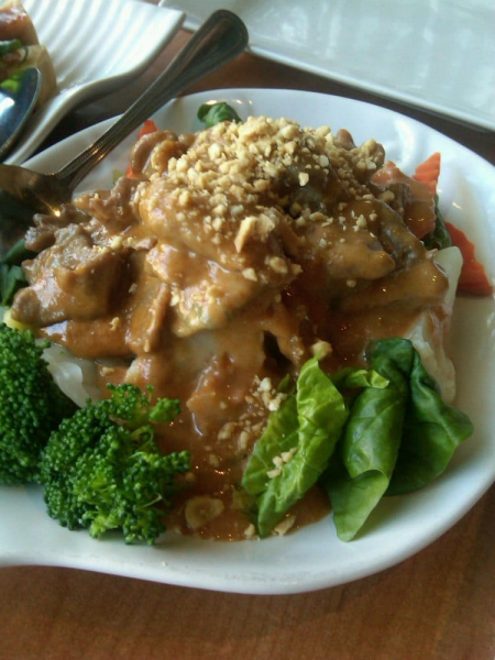 Order 56. Pra Ram food online from Thai Chef 2 store, San Francisco on bringmethat.com