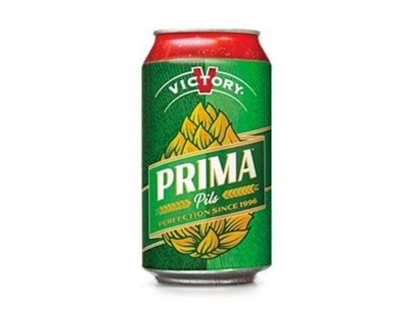 Order Victory Brewing Prima Pils - 6x 12oz Cans food online from Adam Liquor And Bottle Shop store, Redondo Beach on bringmethat.com