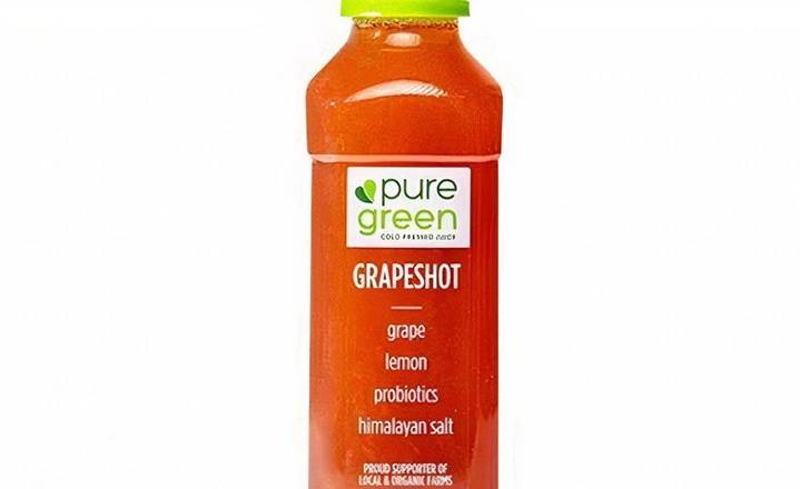 Order Grapeshot, Cold Pressed Juice (Probiotic Booster) food online from Pure Green store, Carmel on bringmethat.com