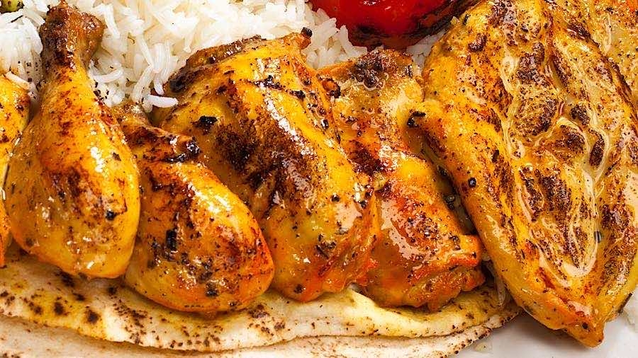 Order 10 Skewers of Cornish Game Hen food online from Massis Kabob store, Los Angeles on bringmethat.com