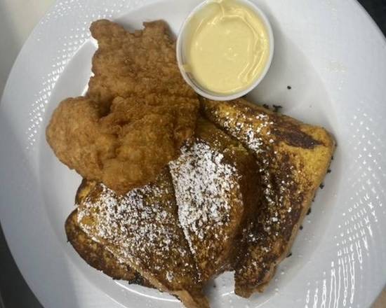 Order FRENCH TOAST AND CHICKEN FINGES food online from Cafe Unicorn store, New Rochelle on bringmethat.com