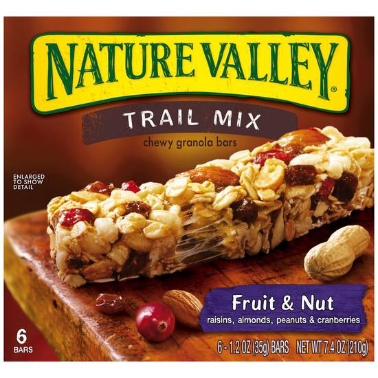 Order Nature Valley Trail Mix Bars Fruit & Nut food online from CVS store, LA QUINTA on bringmethat.com