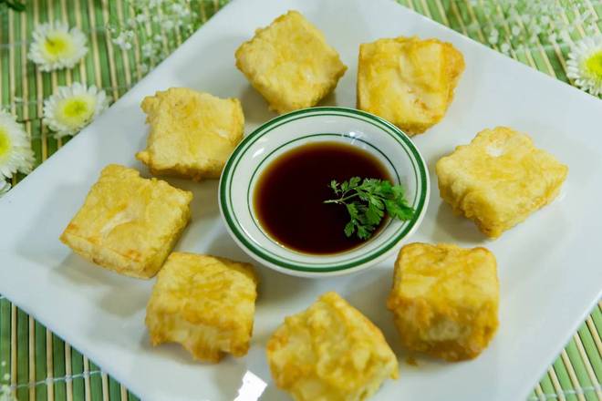 Order Agedashi Tofu food online from Dragon Palace store, Gresham on bringmethat.com