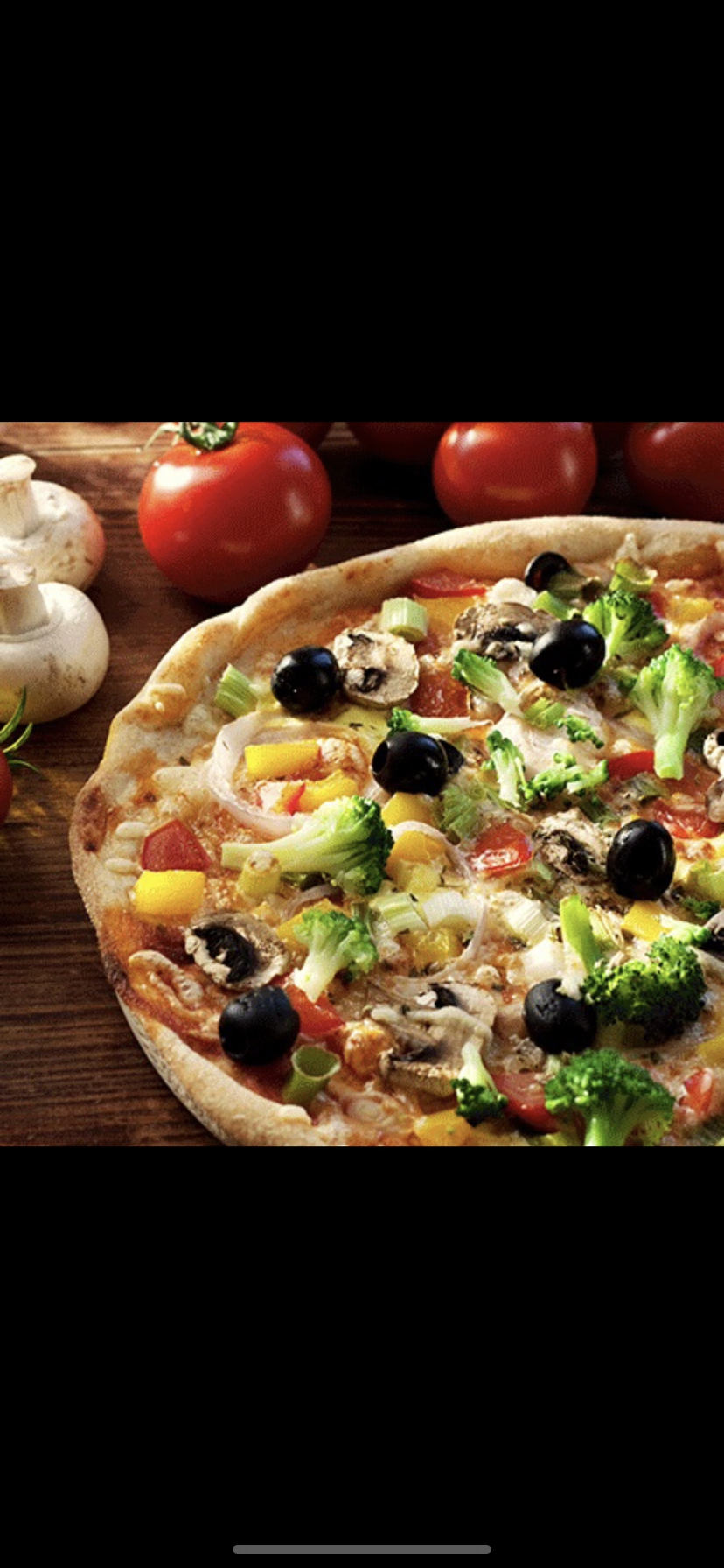 Order Vegetables Pizza food online from Rosa's Pizza store, New York on bringmethat.com
