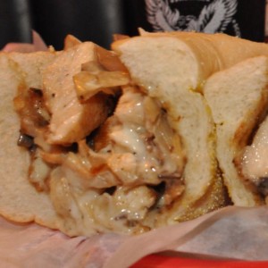Order Cheese Chicken Sandwich food online from Uncle Sams store, Peoria on bringmethat.com
