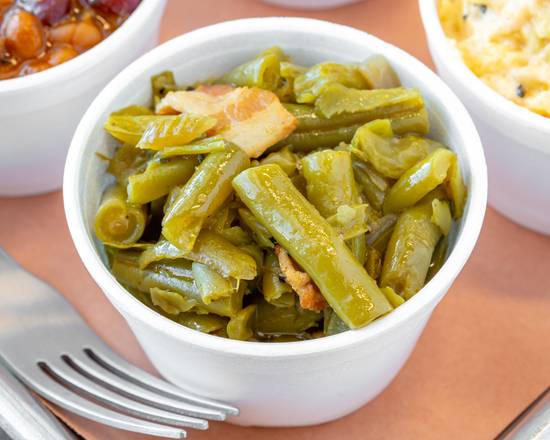 Order Seasoned Green Beans food online from Smoked BBQ store, Harahan on bringmethat.com