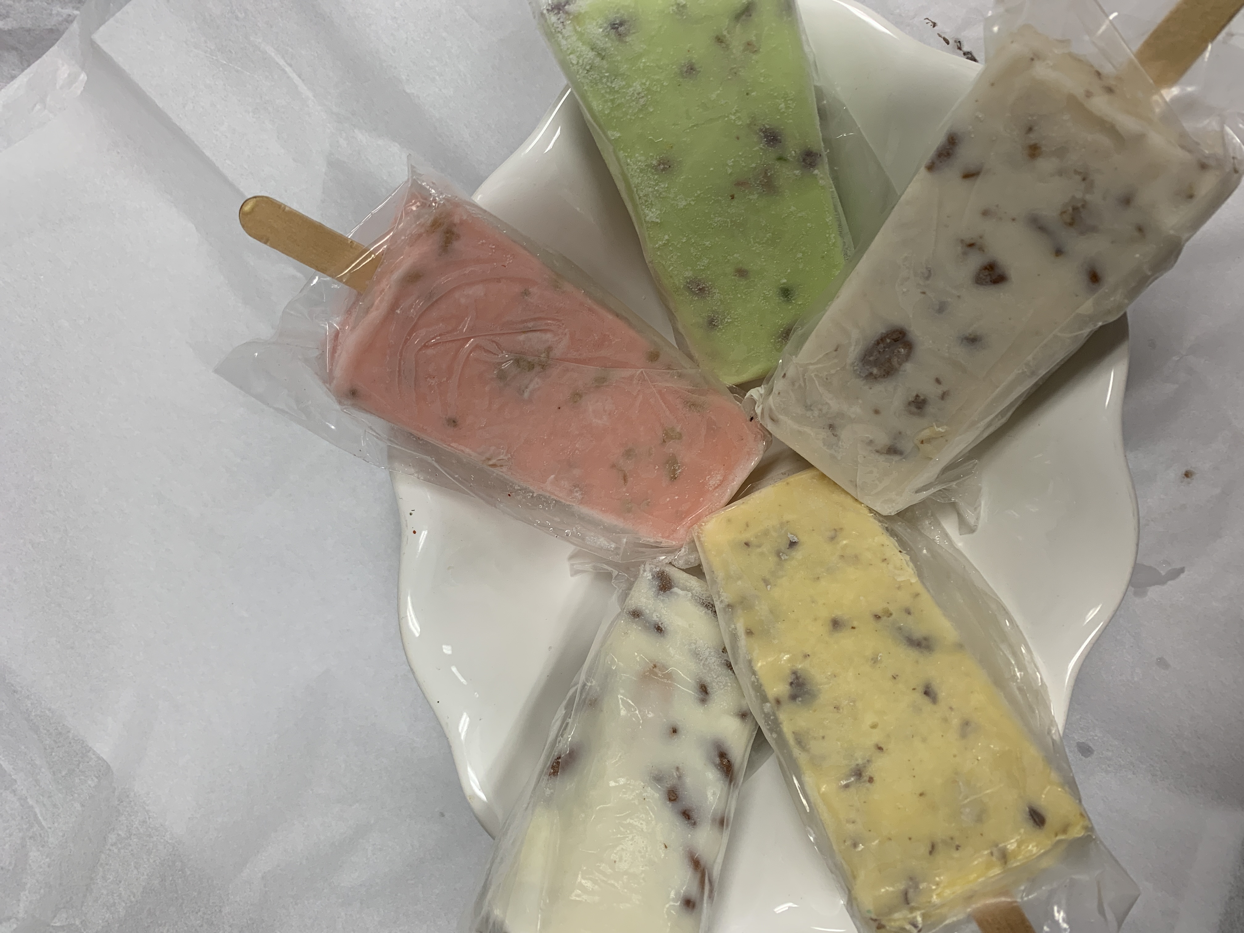 Order Paletas with Nuts food online from La Michoacana Ice Cream Bars & More store, Rancho Cucamonga on bringmethat.com