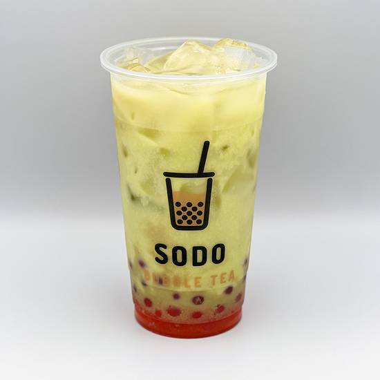 Order Avocado Milk Tea food online from Sodo Poke And More store, Seattle on bringmethat.com
