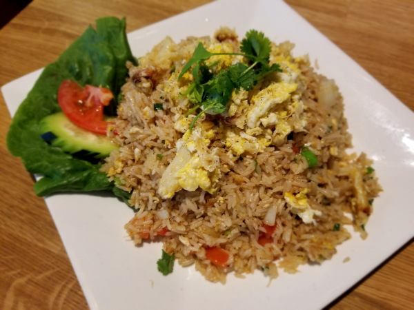 Order SP11. Crab Meat Fried Rice food online from Thai Pk Restaurant store, Portland on bringmethat.com