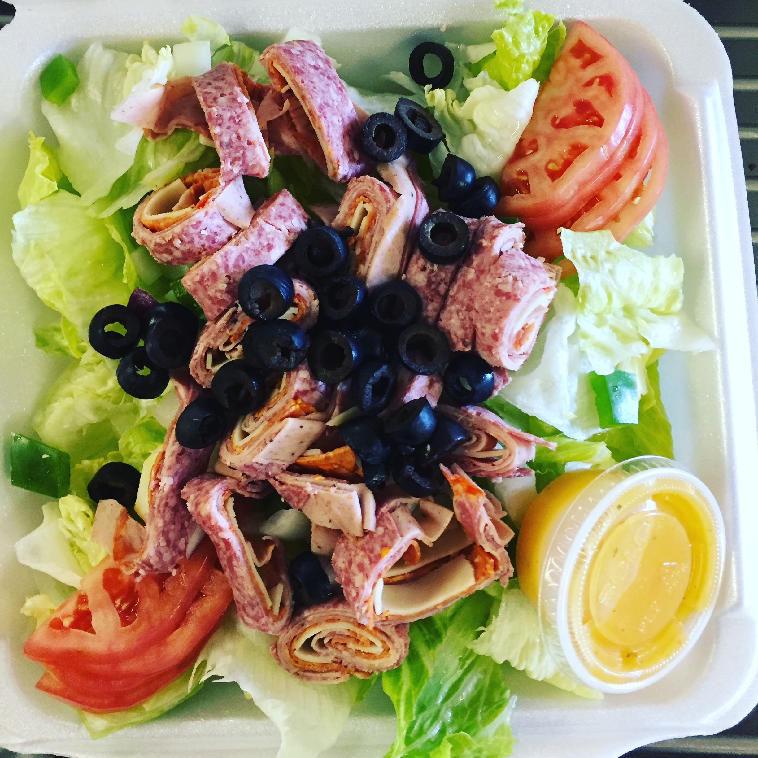 Order Antipasto Salad food online from Ronzio Pizza & Subs store, Warwick on bringmethat.com