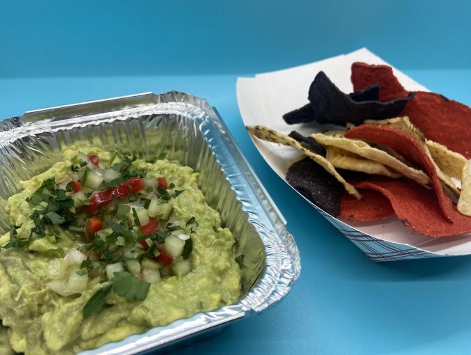 Order GUACAMOLE + CHIPS food online from LoLo's Seafood Shack store, New York on bringmethat.com