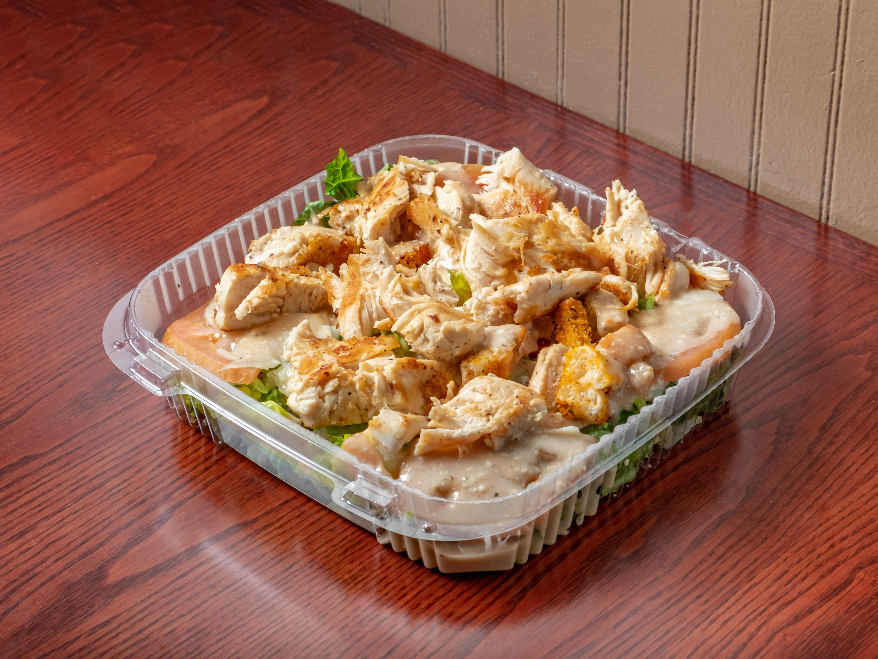 Order Chicken Caesar Salad food online from Brothers Pizza store, Princeton Junction on bringmethat.com