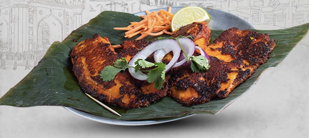 Order Hyderabadi Tawa Machchli food online from Godavari Restaurant store, East Hartford on bringmethat.com
