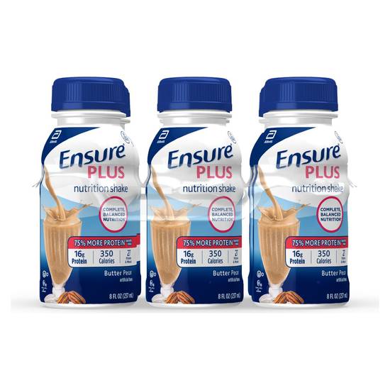 Order Ensure Plus Nutrition Shake Butter Pecan Ready-to-Drink (8 oz x 6 ct) food online from Rite Aid store, TOLEDO on bringmethat.com