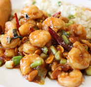 Order 29. Kung Pao Shrimp food online from Foo Lam Chinese Restaurant store, Seattle on bringmethat.com