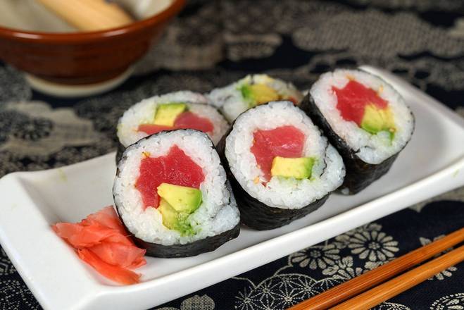 Order Tuna avocado roll food online from Osaka sushi express & fresh fruit smoothies store, Chicago on bringmethat.com