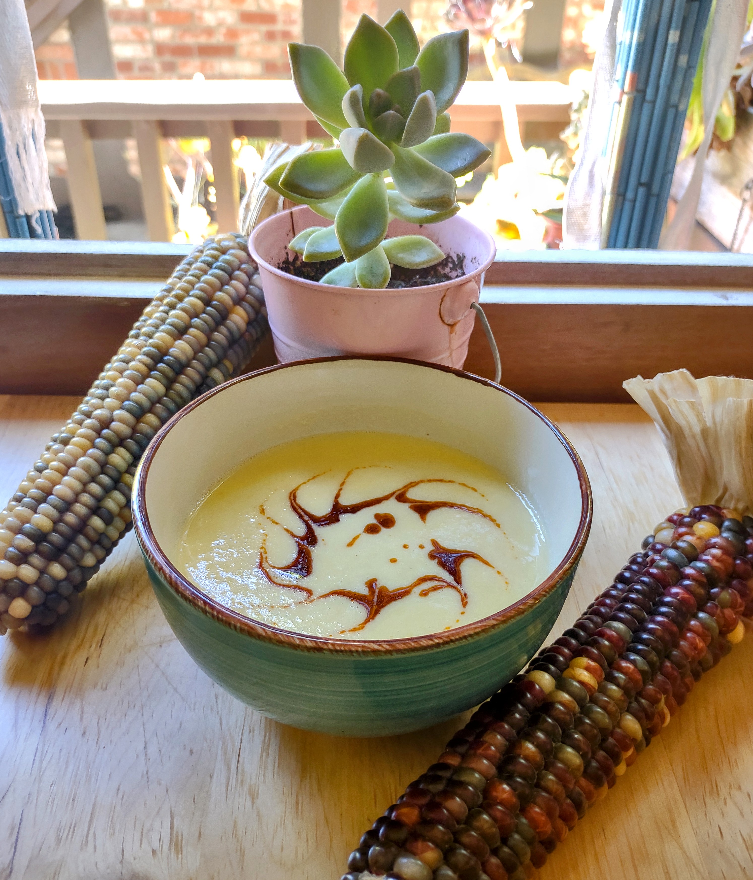 Order Sweet Corn Soup food online from Lasagna Today store, San Anselmo on bringmethat.com